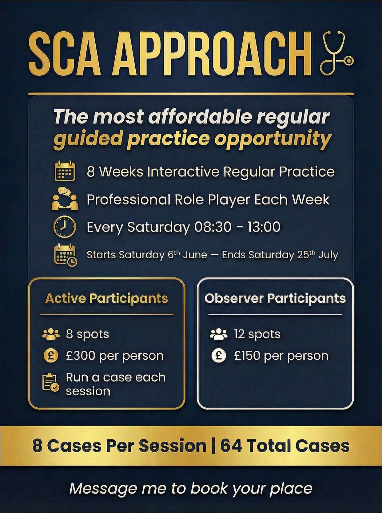 Eight weeks of guided practice